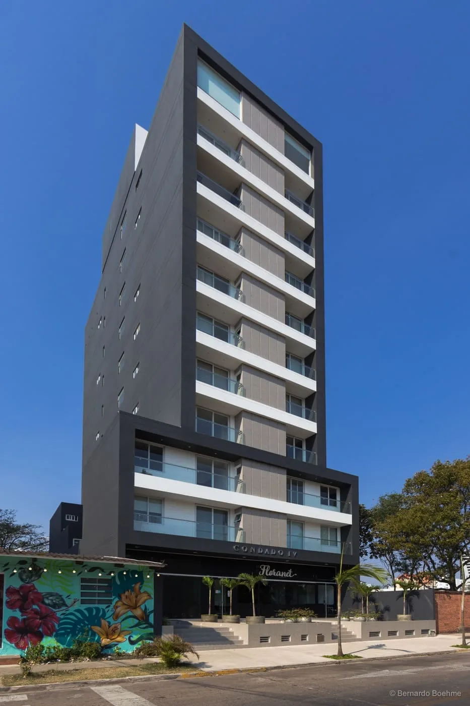 Condado IV — torre e ingreso